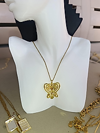 VIP ÇELİK KELEBEK KOLYE